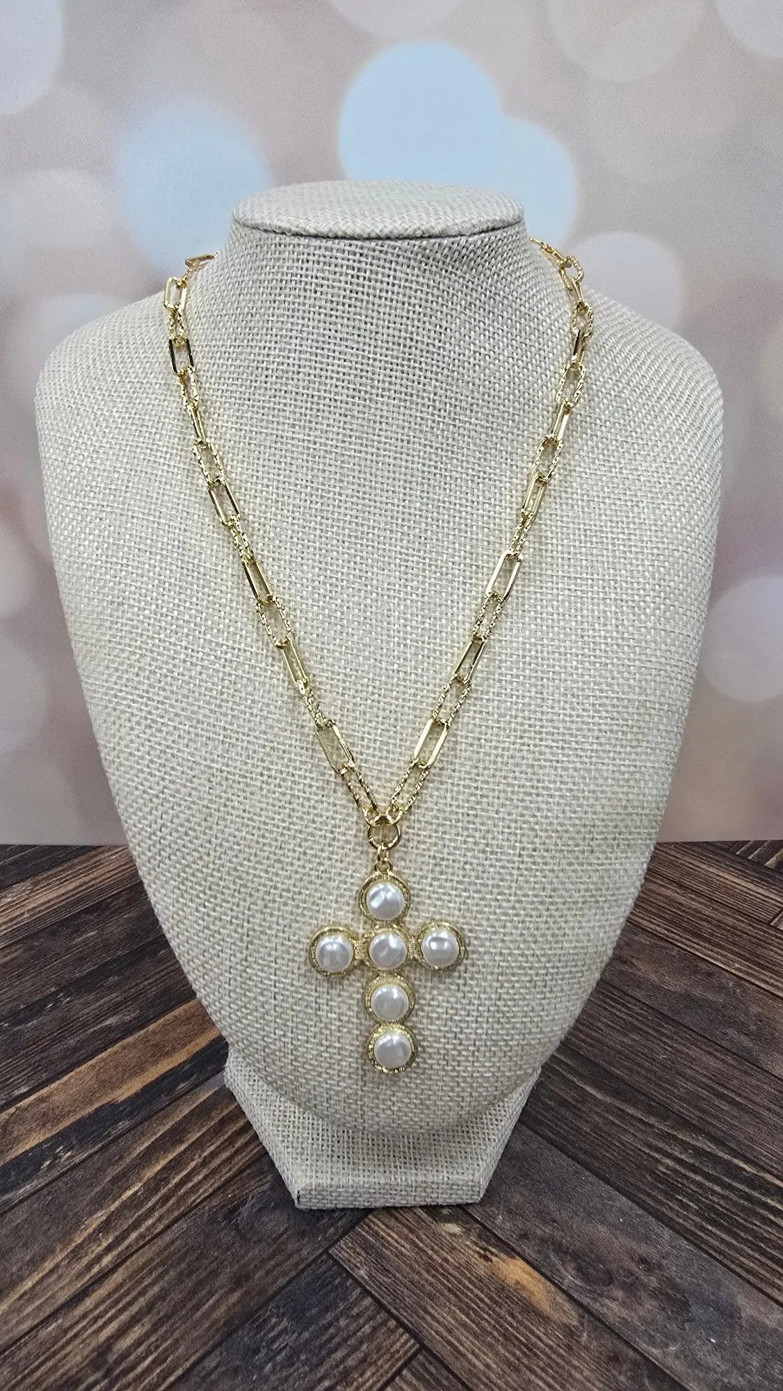 Verona Cross Necklace What's Hot