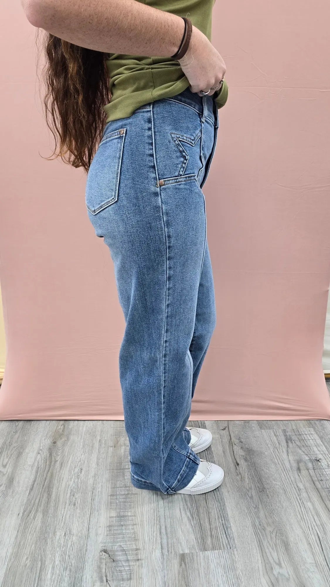Stevie Star Jeans Wide Leg Judy Blue