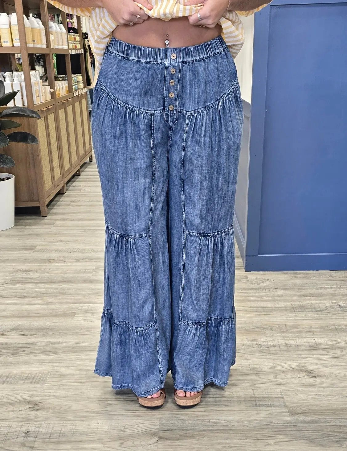 Solara Chambray Pants mittoshop