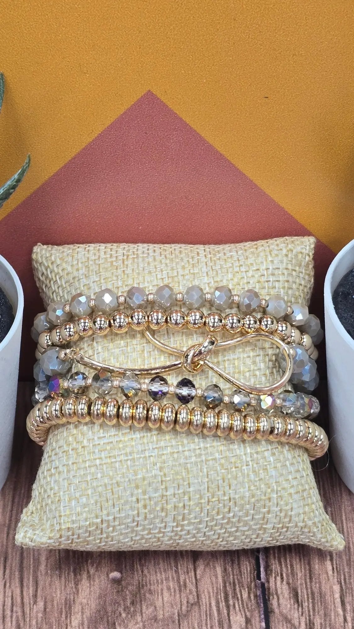 The Champagne Crystal Stack What's Hot