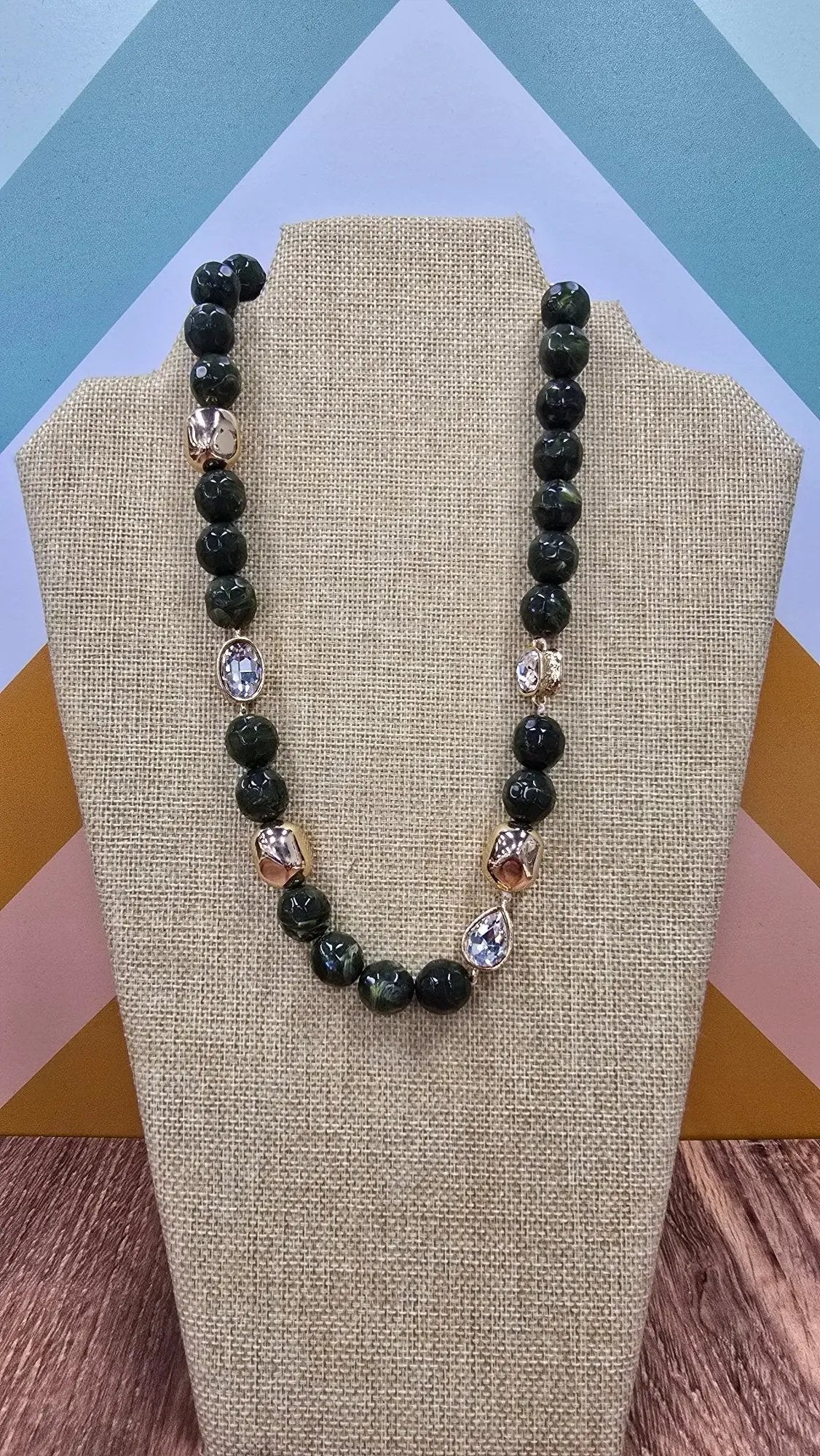 Evergreen Glow Necklace What's Hot