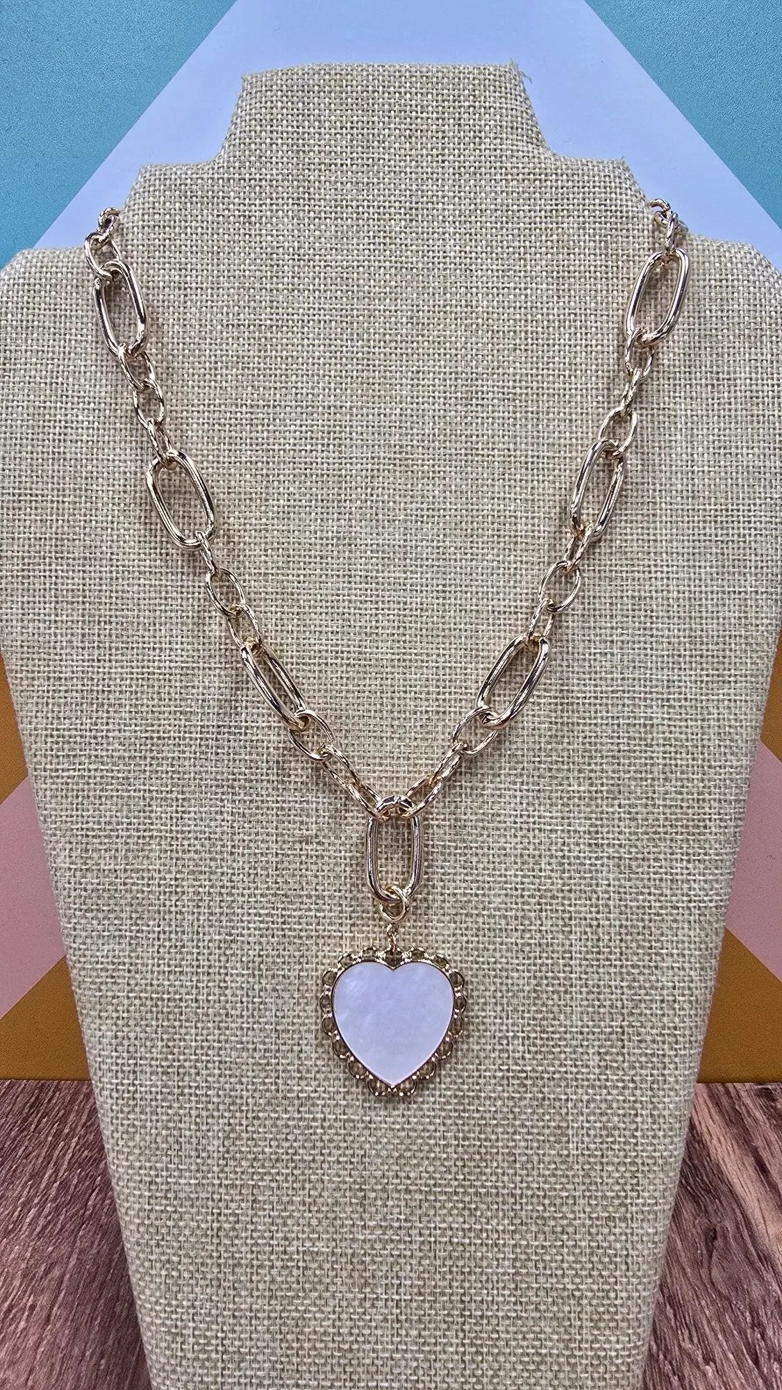 Elara Heart Necklace What's Hot