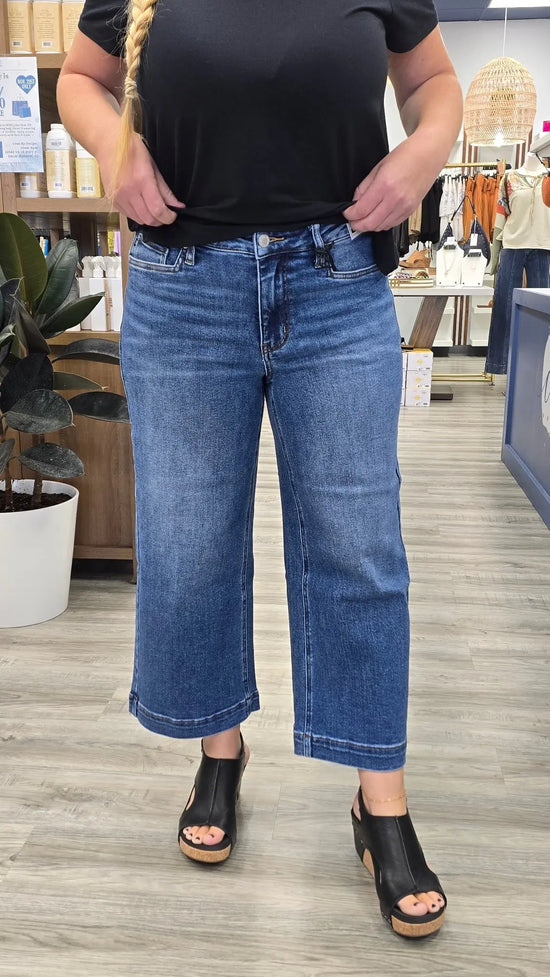 Wren Wide Leg Crop Judy Blue