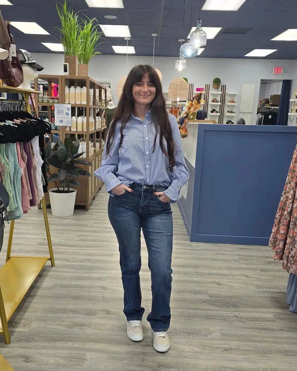 Charlotte Striped Shirt Liverpool