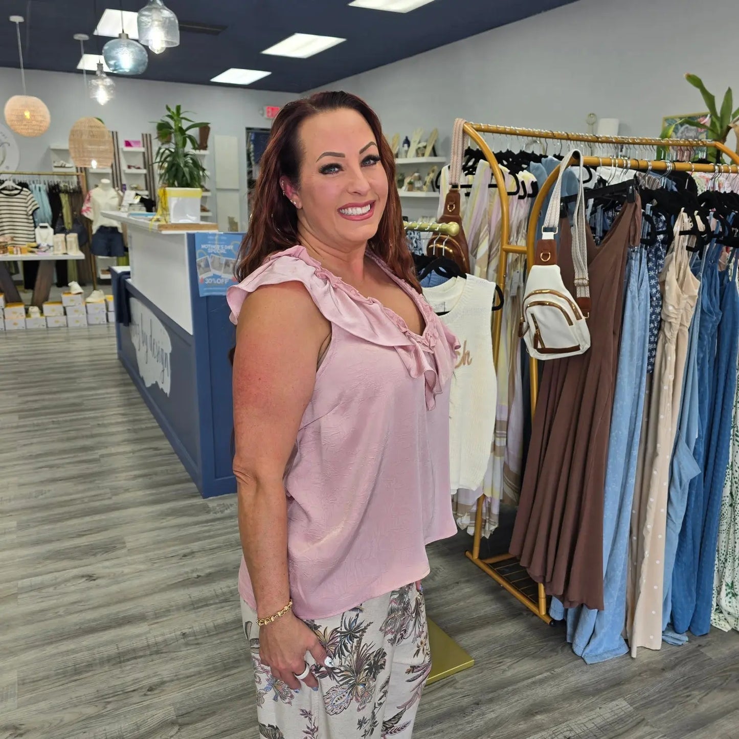 Beatrice Ruffle Top Liverpool
