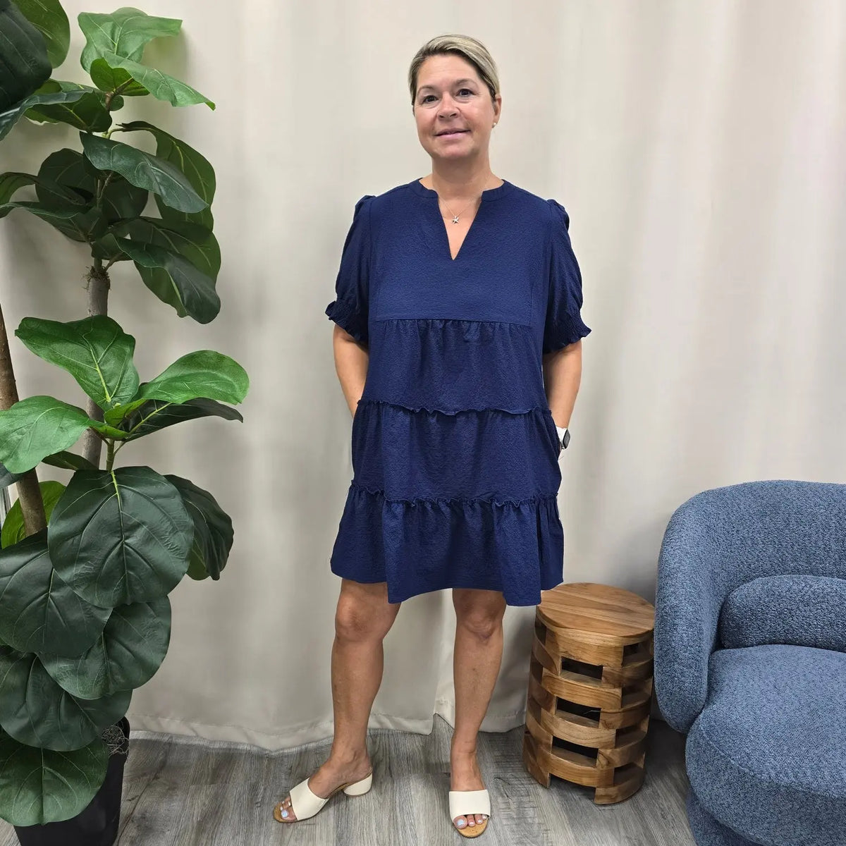 Emerson Tiered Dress Mary Square