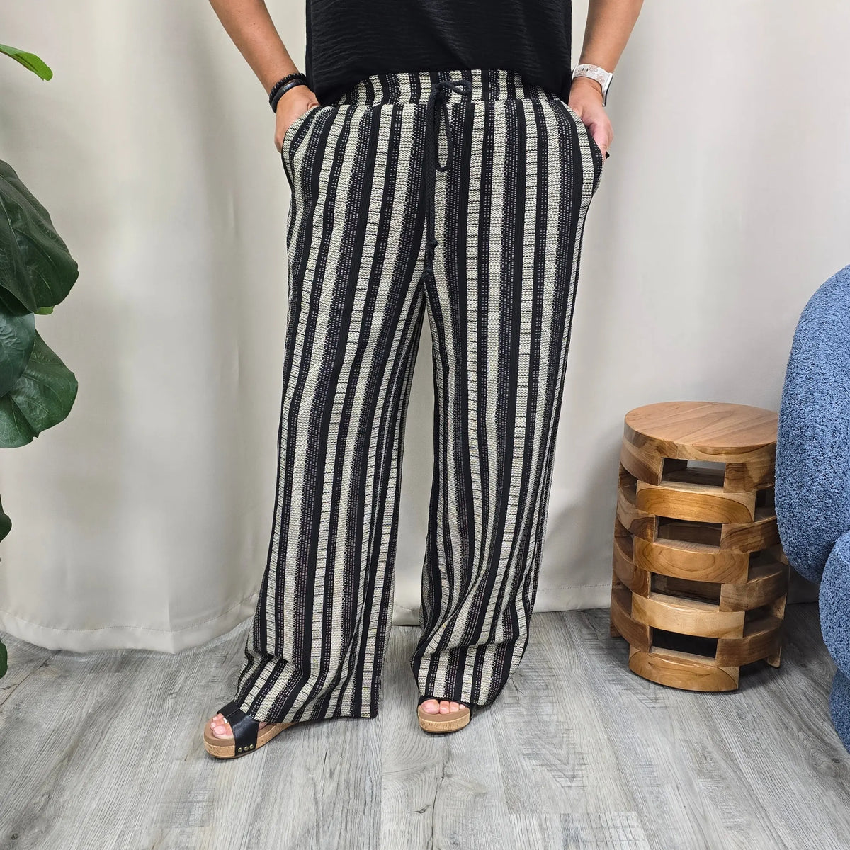 stripe pants Doe & Rae
