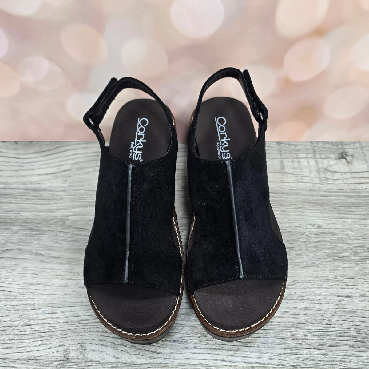 Corkys Carley Blk Leopard Corkys