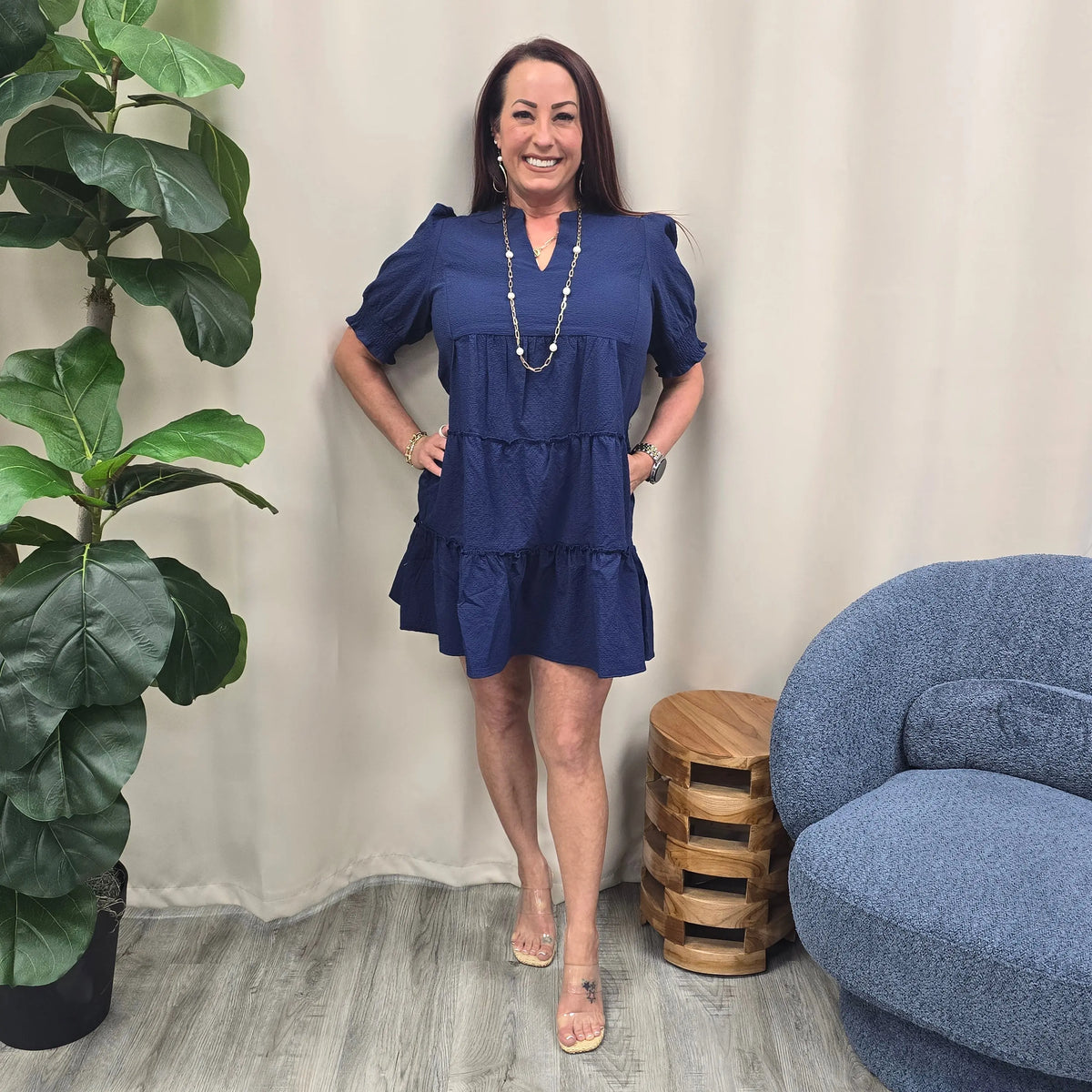 Emerson Tiered Dress Mary Square