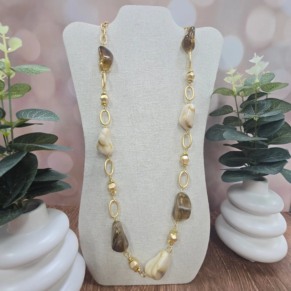 Alina Chunky Long Necklace Zenzii