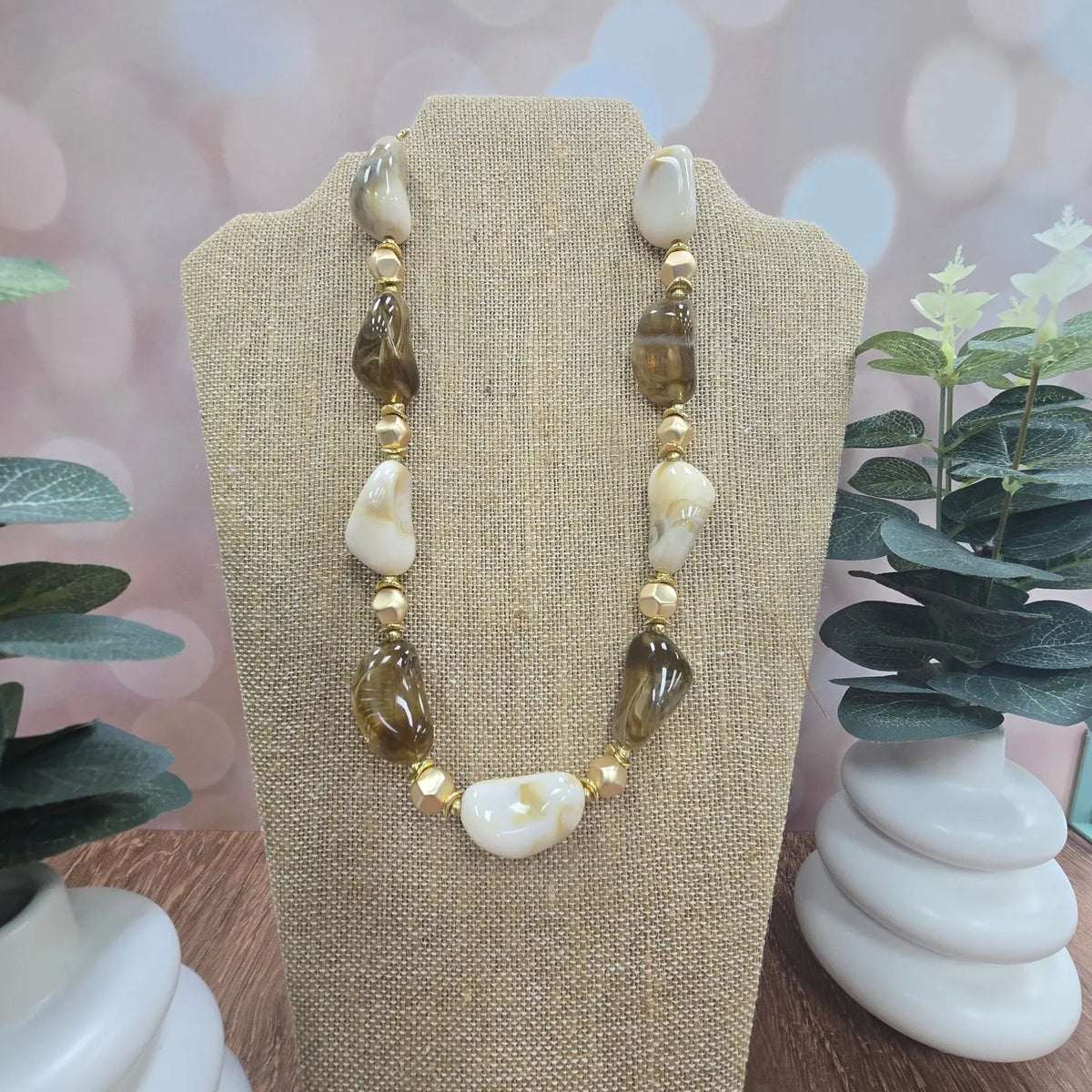 Alina Chunky Short Necklace Zenzii