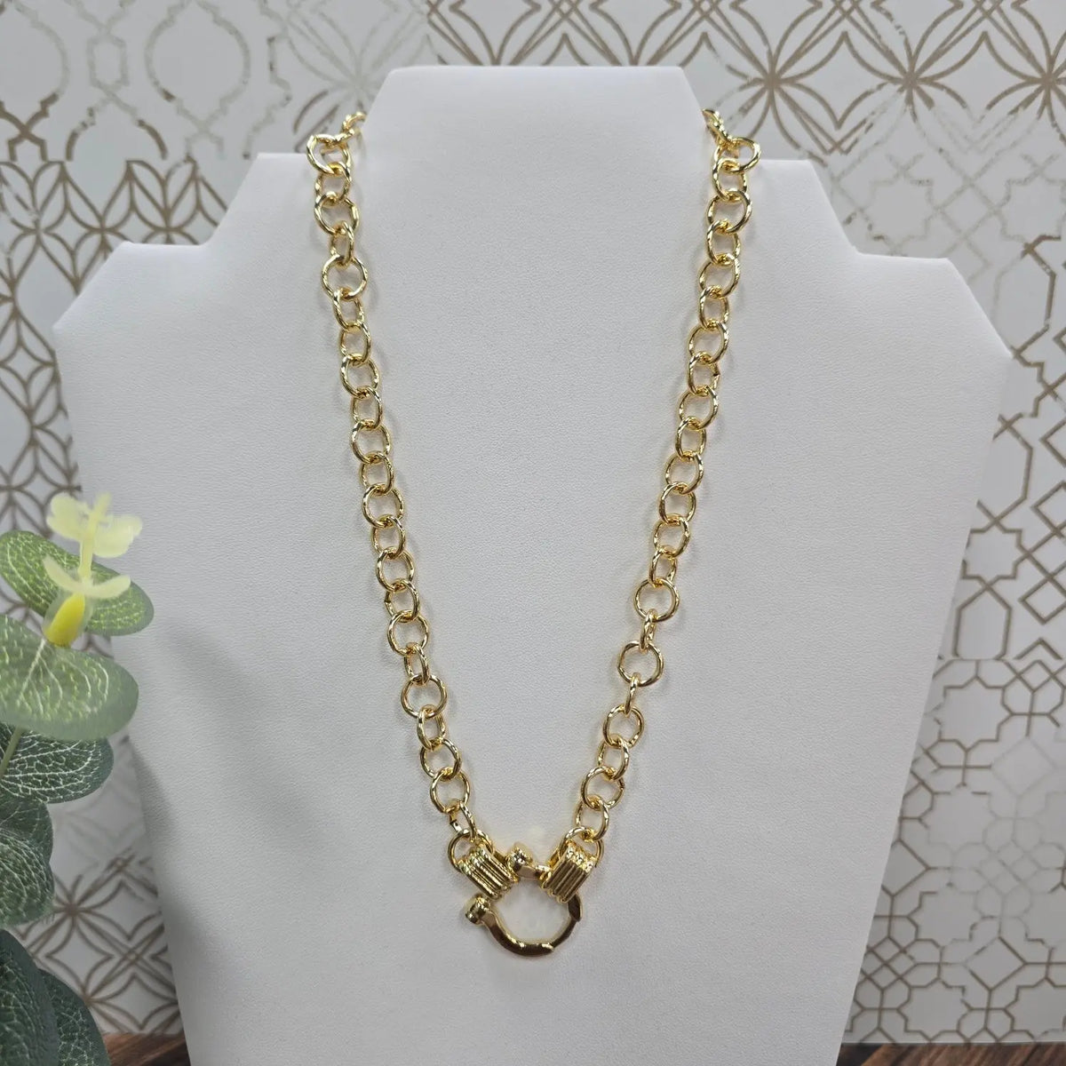Derry Horsebit Link Necklace Caroline Hill