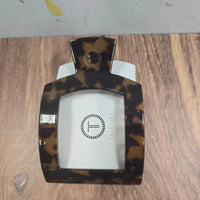 Tortoise | Large | Flat Square Hair Clip Teleties