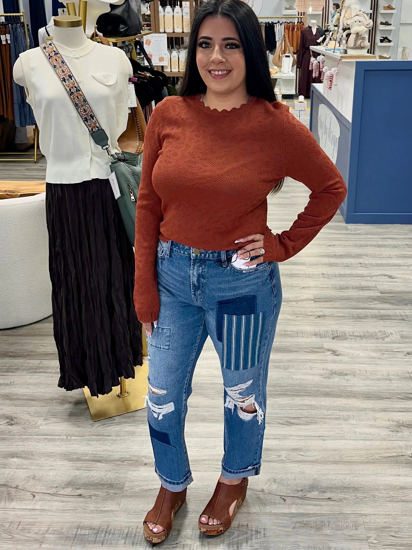 Daphne Knit Sweater current air
