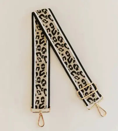 Animal Print Guitar Strap Modern + Chic