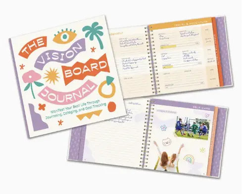 The Vision Board Journal Guided Journal Studio Oh