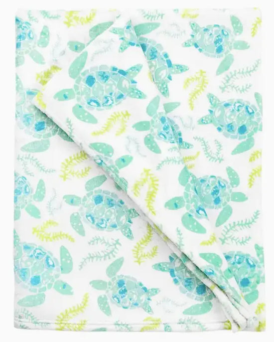 Turtally Cool Blanket Viv & Lou