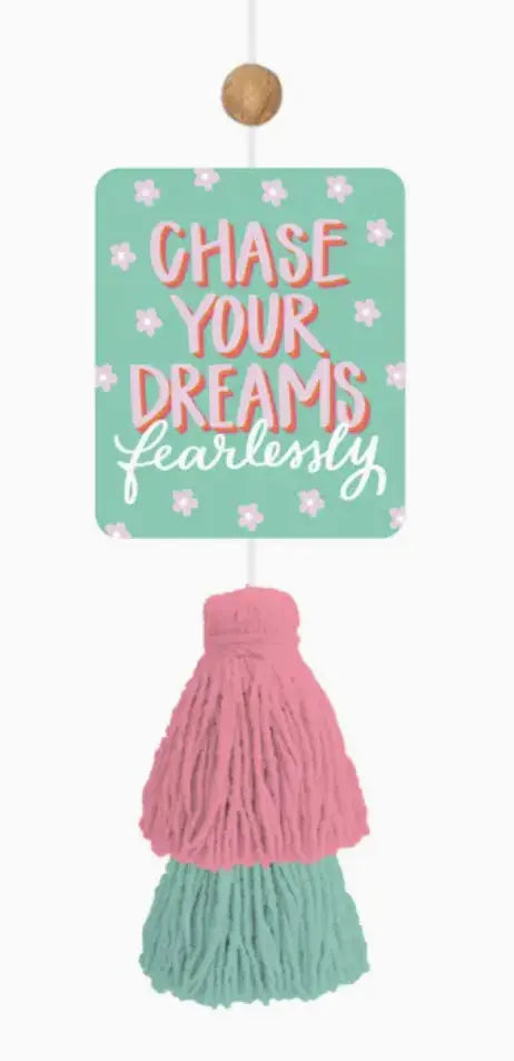 Chase Your Dreams Car Freshener Mary Square