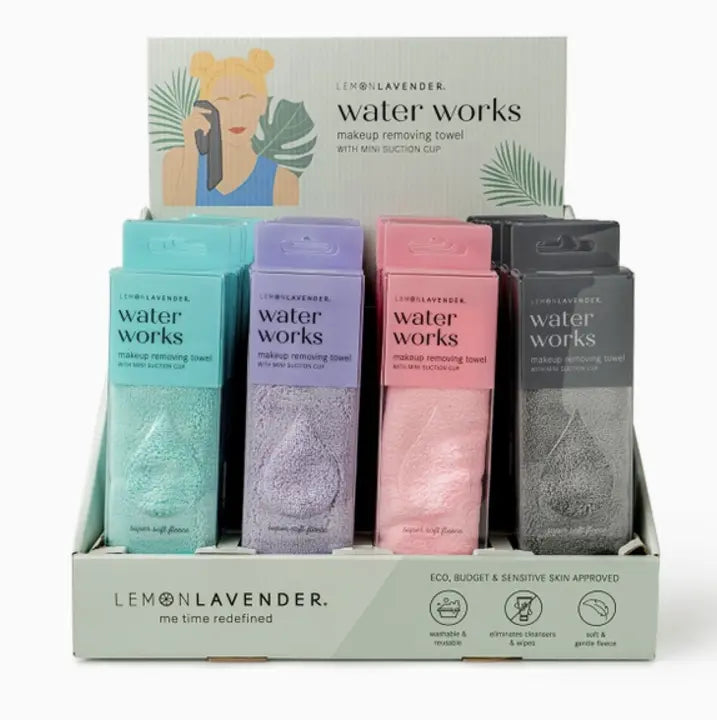Lemon Lavender Water Works Make-Up Removing Towel dm merchandising