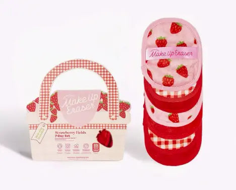 Strawberry Fields 7-Day Set | Limited Edition Makeup Eraser