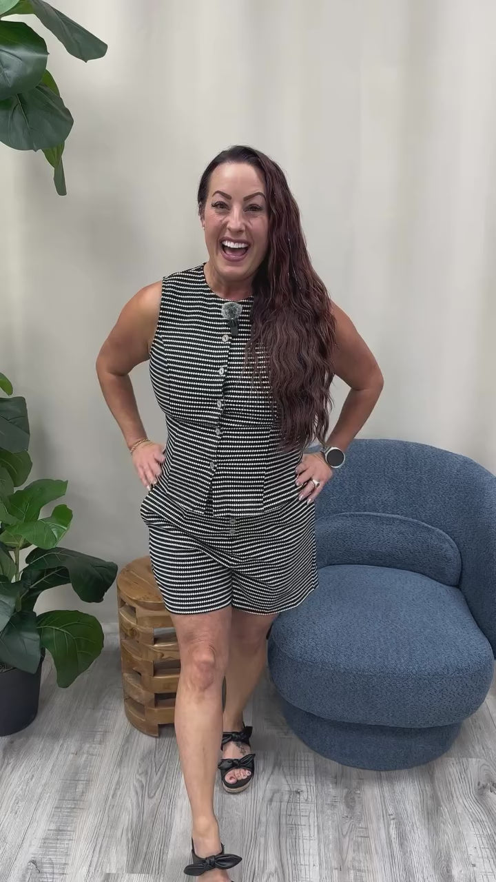 Downtown Stripe Set