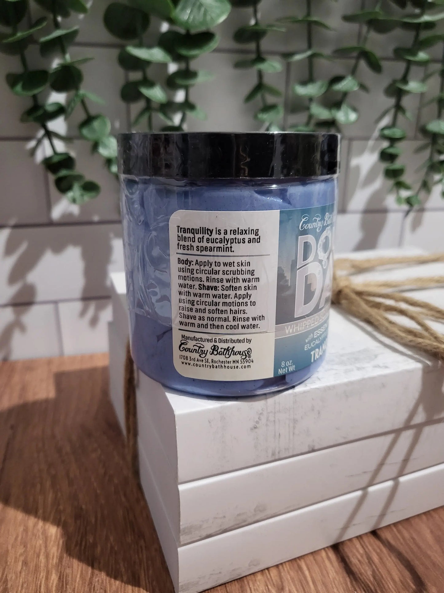 Double Date Whipped Soap & Shave Cream - Tranquility Country Bathhouse
