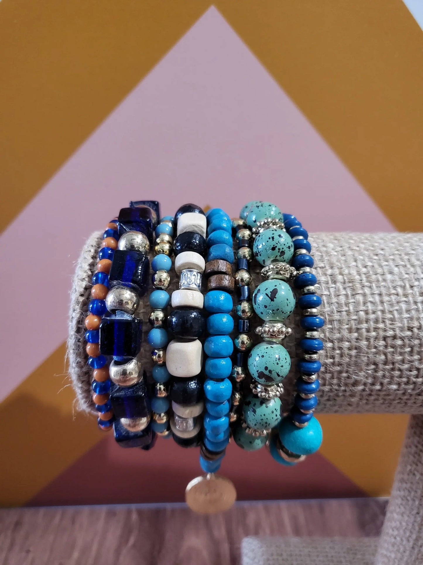 8 strand beaded bracelet Suzie Q