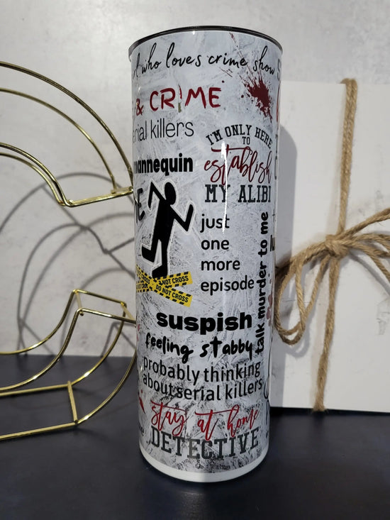 True Crime Junkie Tumbler CMD Wholesale