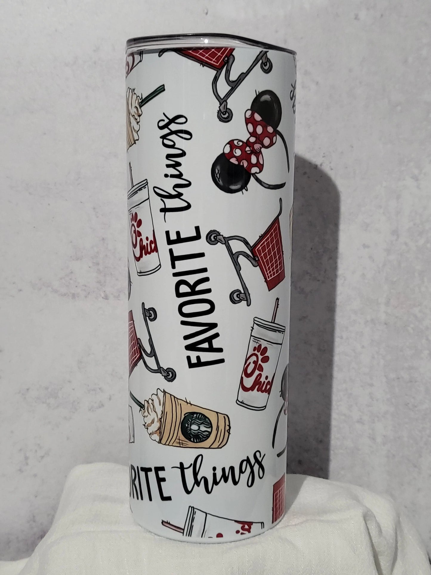 My favorite things tumbler CMD Wholesale