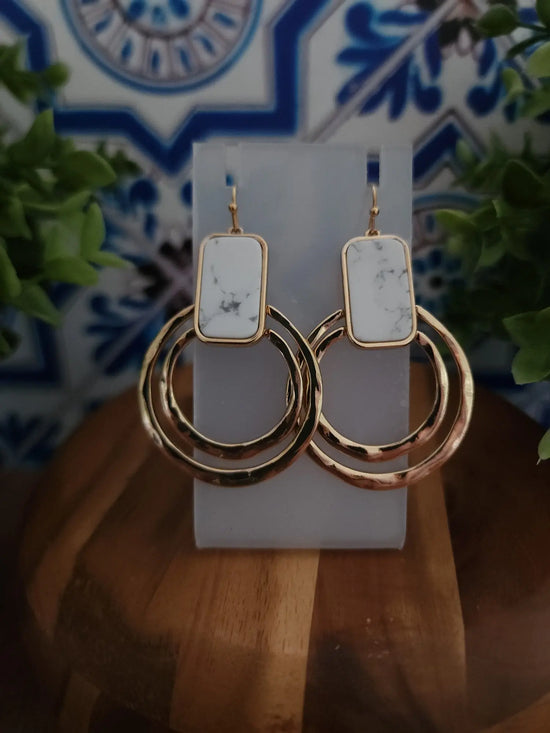 Marble Gold Circles What's Hot