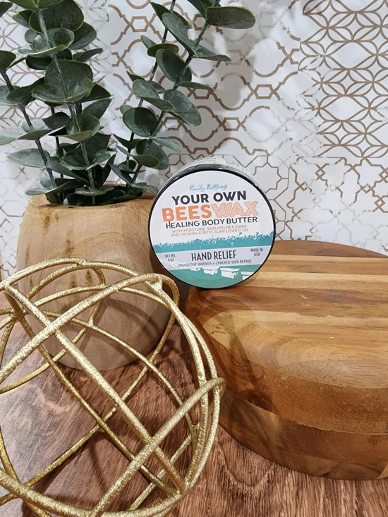 Your Own Beeswax Body Butter - Hand Relief Country Bathhouse
