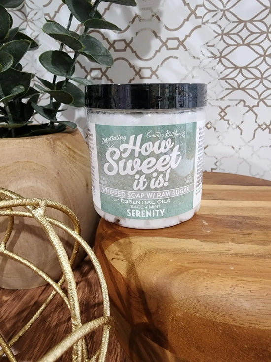How Sweet It is Whipped Soap/Raw Sugar Serenity Cruz By Design