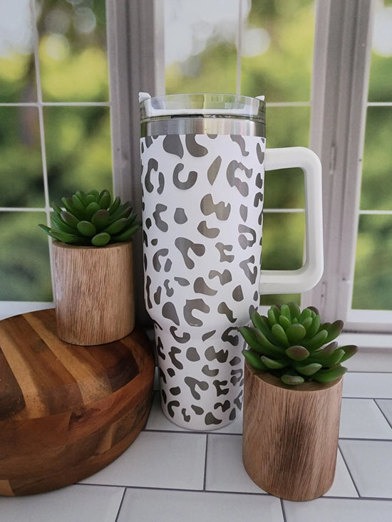 Animal Print Tumbler Kaydee Lynn